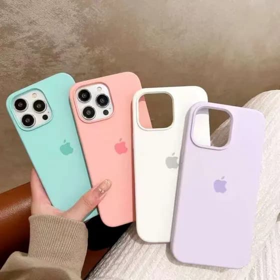 Capa De Silicone Líquido 16E-Ultramacia E Absorvente De Choque Para iPhone11/12/13/14/15/16 Pro/Plus/Max-*