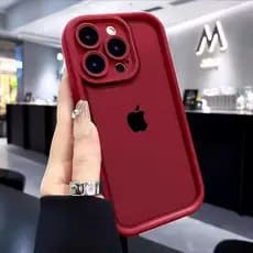 Capa Luxuosa De Silicone Ultramacia-Anti-Impressão Digital E À Prova De Choque Para iPhone11/12/13/14/15/16 Pro Max
