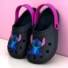 Babuche Feminino Infantil Personagem Sandália Para Meninas | Fofa, Confortável e Antiderrapante