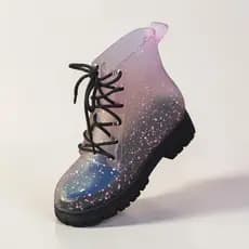 Bota Infantil Menina Coturno Infantil Feminino Estilo e Conforto