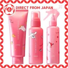 [Directo do Japão] ORBIS Essence in Hair Milk - Frasco com design exclusivo da colaboração com os personagens Sanrio -