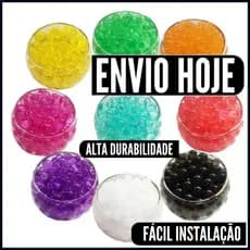 Bolinhas de Gel Natal Orbes que Crescem na Água – Cristais Decorativos para Vasos e Plantas