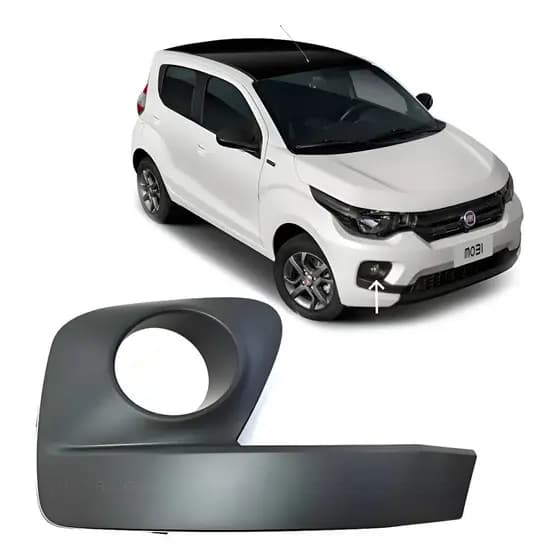 Moldura Do Farol De Milha Fiat Mobi Original Mopar