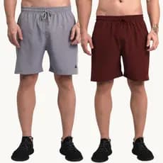 2 Bermuda Masculina Academia com elastano premium