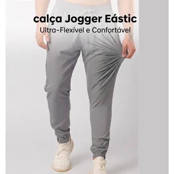 Calça Masculina Tactel com Elastano Original 7d7 SportWear