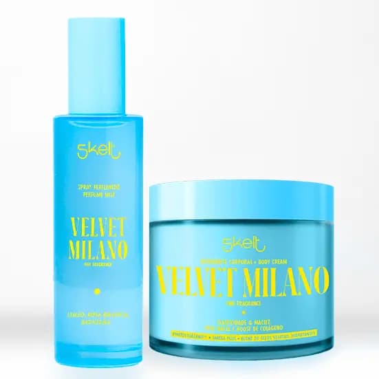 Duo Velvet Milano - Body Splash 100ml e Hidratante Corporal 200g