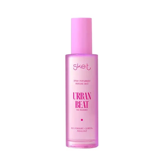 Body Splash Urban Beat Skelt 100ml - Ameixa, Blueberry, Cereja, Mandarina
