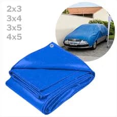 Lona Reforçada 2x3 3x4 3x5 4x5 Proteção Contra Sol Chuva e Mofo