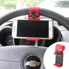 Suporte de Volante para Celular Profissional Novo ABS Banda Titulares De Telefone Móvel