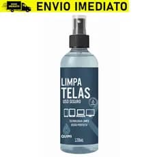 Limpa telas, óculos e placas de circuito impresso - Seca Rápido - 120ml