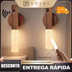 Lâmpada de parede magnética recarregável com sensor LED inteligente ou lâmpada de cabeceira Home MT253 ( 6 )