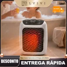 Mini aquecedor portátil de parede para uso doméstico e no escritório.110v