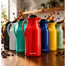 Garrafa Térmica para Chá, Café e Leite Siena Unitermi 1litro