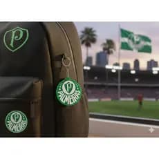 Chaveiro Palmeiras SEP Torcedor Time Futebol Presente Lembrancinha 3D Premium Artesanal