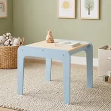 Mesa Infantil em MDF e Pinus | Mesinha Infantil para Estudo, Desenho e Atividades