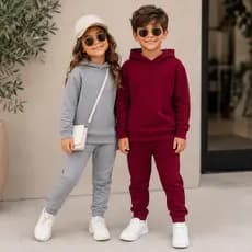 Conjunto Infantil Juvenil Quentinho Unissex | Boucle do Tamanho 04 ao 16 | Roupa Inverno Infantil Para Menino e Menina