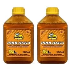 Kit C/ 2 Aditivo Prolonga Óleo Bardahl para Motores Cansados 500ML