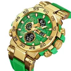 ST RY VE 2026 Novo Estilo Esportes Colorful Cronógrafo Luminoso Relógio Eletrônico À Prova D 'Água Multifuncional Relógi
