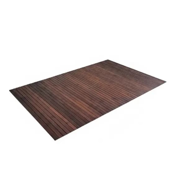 Kit 9 Tapete Cozinha Bambu Marrom Antiderrapante 50x80cm
