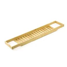 Bandeja De Bambu Suporte Multiuso Para Banheira 69x15cm
