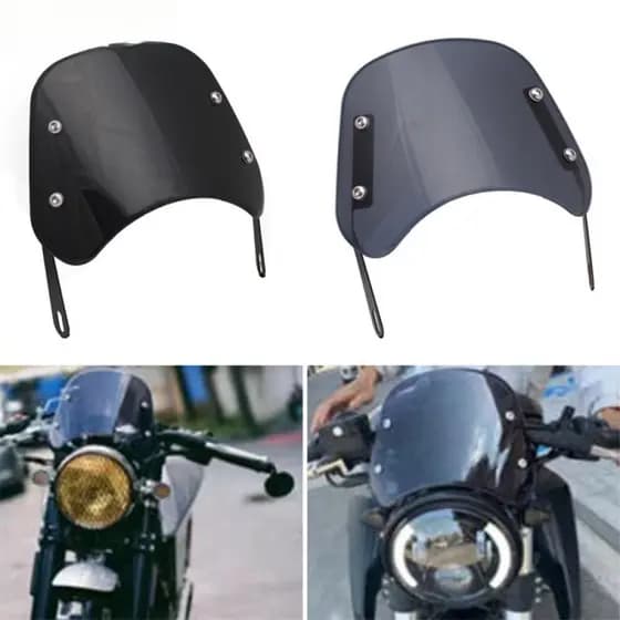 Universal Motocicleta Pára-Brisas Defletor De Vento Frontal De Para Suzuki B8V5