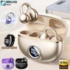 Fones de Ouvido Bluetooth Sem Fio - Gamer e Esportivo, Compatível com Android/iOS-br