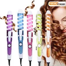 Modelador de Cachos 220V Profissional - Cacheador de Ondas com Cerâmica Alta Temperatura