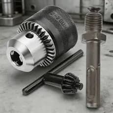 Adaptador SDS Plus 1/2" | Mandril Furadeira Engate Rápido | Acessório para Martelos