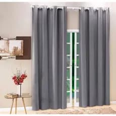 Cortina Blackout PVC corta 100 % a luz 3,00 m x 2,60 m para sala, escritorio, quarto