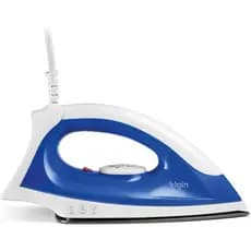 FERRO DE PASSAR A SECO ELGIN IRON FORCE SUPER LEVE (127V) BRANCO/AZUL | BASE ANTIADERENTE