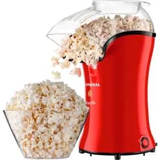 PIPOQUEIRA ELÉTRICA MONDIAL POPFLIX PP-03 1200W (220V) VERMELHA | PIPOCA SEM ÓLEO | RÁPIDA E PRÁTICA