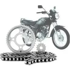 Kit Relação Transmissao Sundown Max 125 / Hunter 125