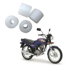 Bucha Coxim de Coroa Moto Honda Cg Titan Fan Today ML Turuna 125 1979 até 2008 (KIT) Nylon