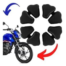 Bucha Coxim de Coroa Moto Honda Cg Titan/ Fan/ Start 150/160 (KIT)
