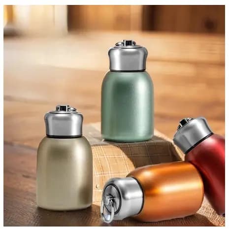 300ml Caneca Térmica Crianças Chaleira 304 Aço Inoxidável Isolado Esporte Garrafa Viagem Portátil À Prova De Vazamento-B