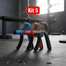 Flexor De Punho Hand Grip C/ Mola Ajustável De Força 5kg A 60 kg-LEGAL