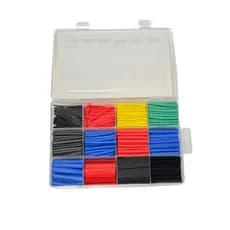 Kit 328/560 Peças Espaguete Isolante Termo Retrátil Colorido Sem/Com Estojo-LEGAL
