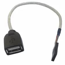 Cabo Extensor Adaptador 5 Pinos para USB 2.0 – Placa-Mãe