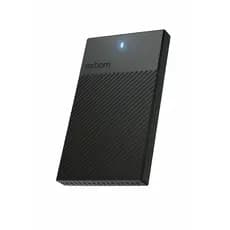 Case para HD Externo Exbom Notebook SATA 2.5" USB 3.0 - Modelo Top Preto