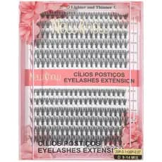New Show Cílios extensão de Cilios Postiços -Tufos sem Nó-20P/30P-0.10-D 9-14MIX