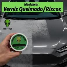 Polidor com Cera Cerâmica Alien Ind que Realça o Brilho Remove Riscos e Pintura Queimada 120g