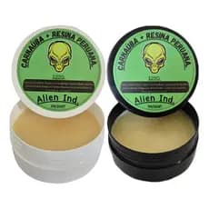 Kit Exclusivo 2 Ceras Alien Ind Automotivo Polimento Lataria + Cera de Plastico e Borracha