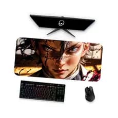 Mousepad  DEMON SLAYER  SANEMI SHINAZUGAWA 1  Mouse Pad Gamer Grande 90x40 80x40 60x40 70x30 e 45x40