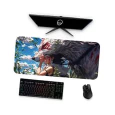 Mousepad  PRINCESA MONONOKE 1  Mouse Pad Gamer Grande 90x40 80x40 60x40 70x30 e 45x40