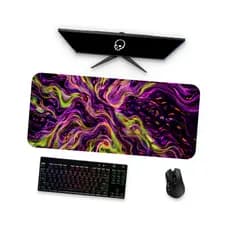 Mousepad  ABSTRATO COLORIDO 5  Mouse Pad Gamer Grande 90x40 80x40 60x40 70x30 e 45x40