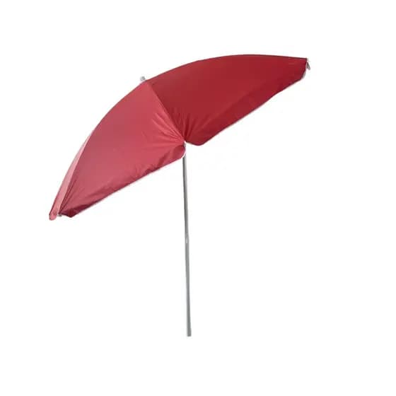 Guarda Sol 2,40m Articulável Vermelho Importway Haste 32mm