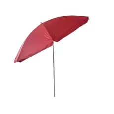 Guarda Sol 2,40m Articulável Vermelho Importway Haste 32mm
