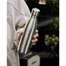 Garrafa térmica 500ml Inox a Vácuo Resistente Squeeze Suco Chá Academia