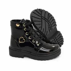 Bota Infantil Menina Coturno Infantil Feminina