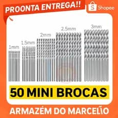 Conjunto De Brocas Revestidas De Titânio SOLIVIBE-50 Peças De Mini Helicoidais Para Projetos De Madeira E Plástico Em DI